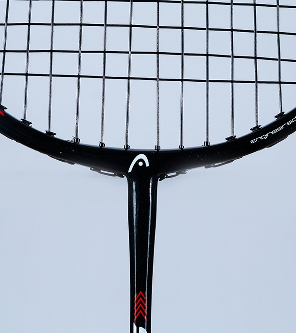 Picture of Head Badminton Racket Black & Red