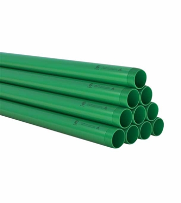 Picture of uPVC Pipe 1½"X10' Thread Green