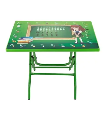 Picture of Baby Reading Table Steel Leg Kidstar Parrot Green