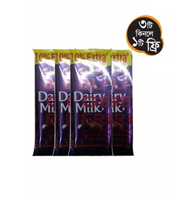 Picture of Cadbury Dairy Milk 25gm Buy 3 Get 1