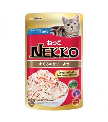 Buy Nekko Tuna Topping Kanikama in Jelly Online