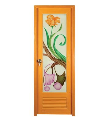 Picture of Semi Long Glass Cherry 7'x2.5' (R) Lock+T/B