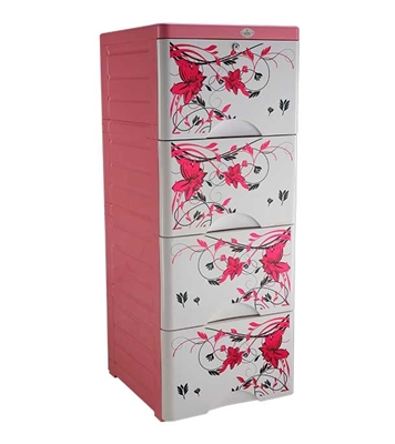 Picture of RFL Wardrobe Single 4D KD Elegant Pink