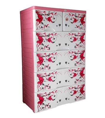 Picture of RFL Wardrobe Double 5D KD Elegant Pink