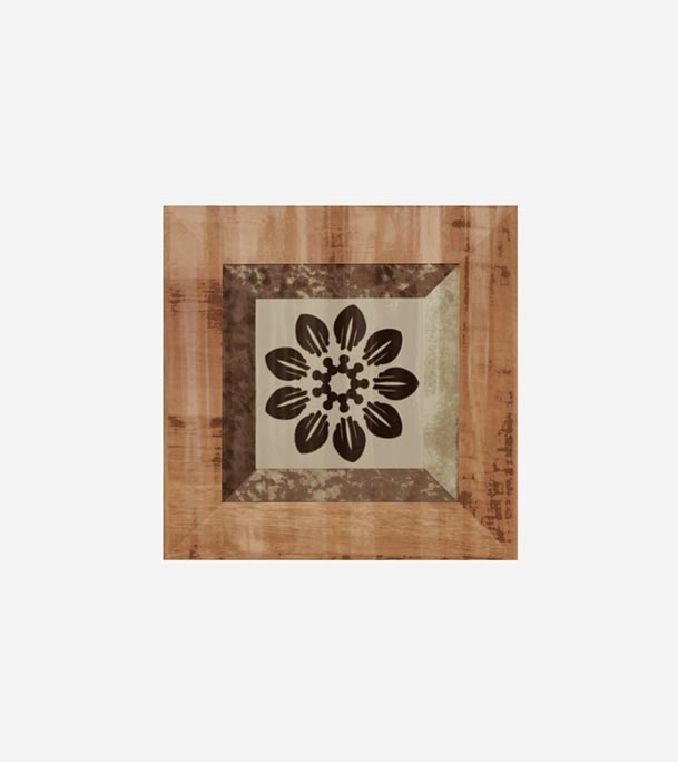 Picture of Comfy Floor Mat Bel Flower Wood