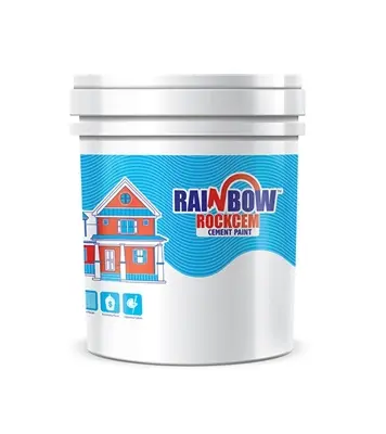 Picture of Rainbow Rockcem Cement Paint White 5 kg