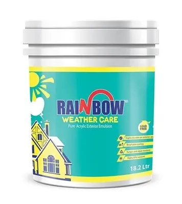 Picture of Rainbow  Weather Care Exterior 18 Ltr White