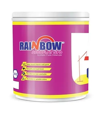 Picture of RAINBOW Acroflat SPD (Distemper) Off White 18 Ltr