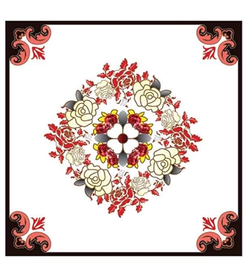 Picture of Brown Rose Ceiling 2'x2'