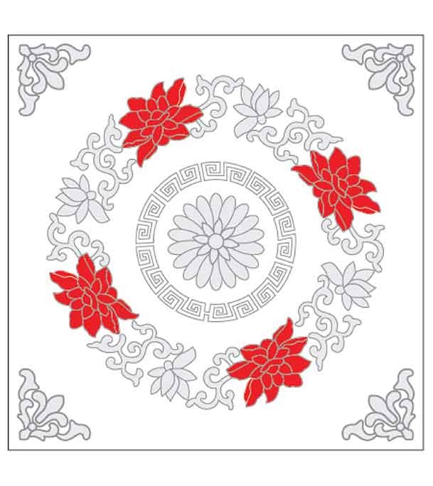 Picture of Rose Ceiling Panel 2'x2'