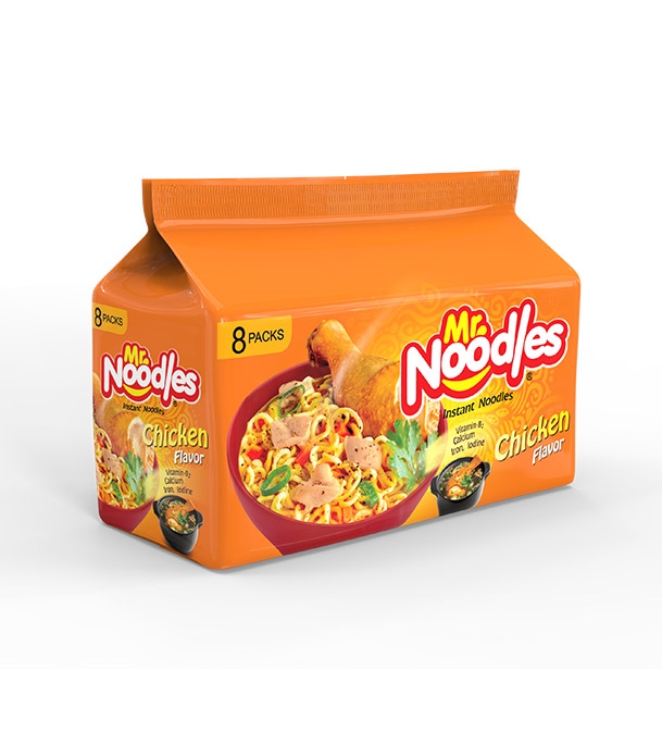Buy Mr. Noodles 8 pcs Family Pack Chicken Flavor 62gm Online