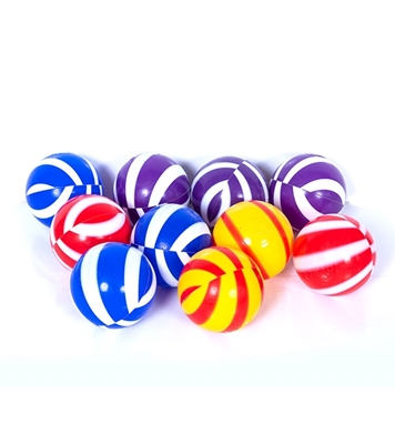 Picture of Double Colored Plastic Kids Ball 10 pcs