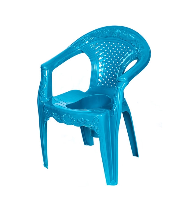 Picture of King Commode Chair W/O Lid Tulip Green