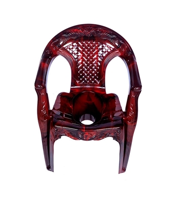 Picture of King Commode Chair W/O Lid  Rose Wood