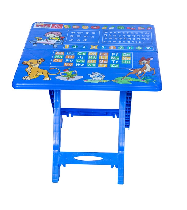 Picture of Baby Folding Table Printed ABC SM Blue