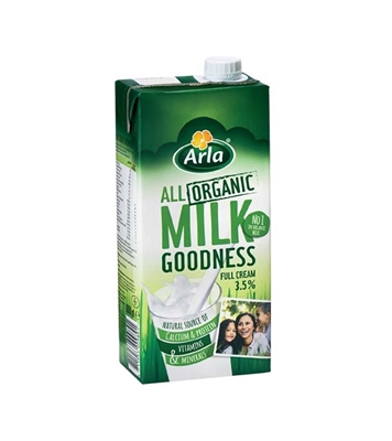 Buy Arla UHT Organic 3.5% 1 Litter Online