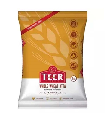Buy Teer Whole Wheat Atta 1kg Online at Best Price