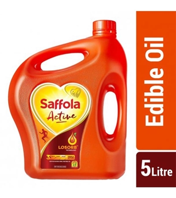 Buy saffola-active-vegetable-oil-5-liter online