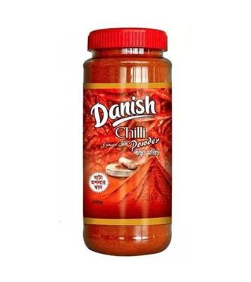 Buy Danish Chili Powder Jar 200gm Online at Best Price