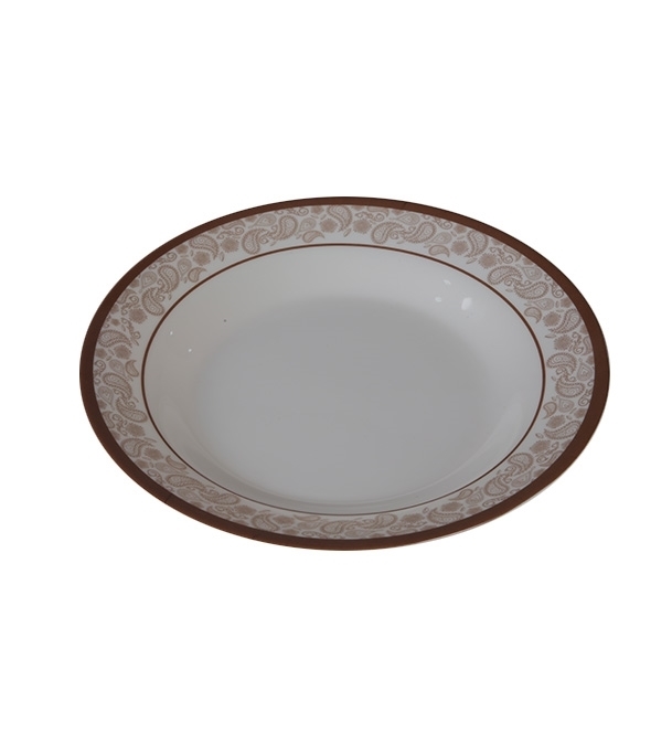 Picture of 10" Soup Plate Golden Leaf