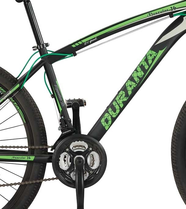 Picture of Duranta CB Musculer 26" Multi Speed Bicycle Green