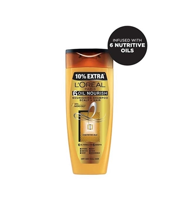 Buy Loreal 6 Oil Nourish Shampoo 175ml Online