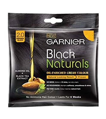 Buy Garnier Black Natural Deep Black Shade 1 Online at Best Price