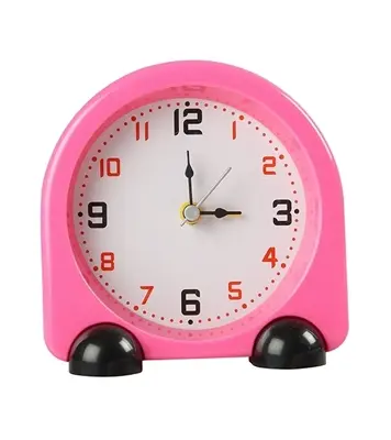 Buy Meiya Table Clock Pink Online