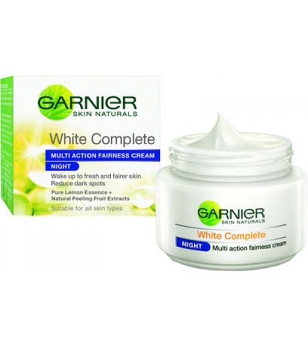 Buy Garnier White Complete Night Cream 18 gm Online at Best Price