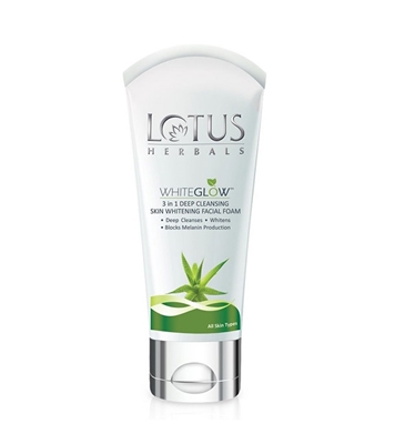 Picture of LOTUS White Glow 3 In 1 Facial Foam 50gm