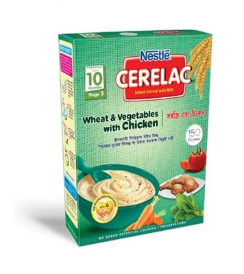 Picture of Cerelac Wheat & Veg with Chicken BIB400g