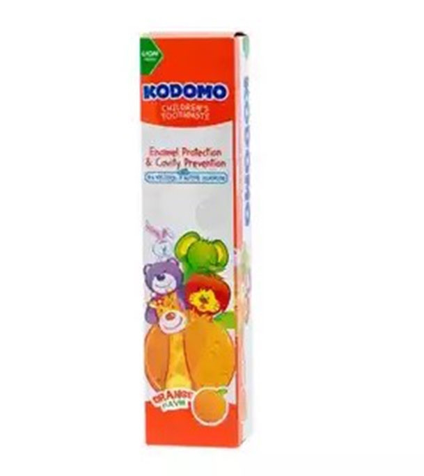 Picture of Kodomo Childrens Toothpaste Orange 80gm