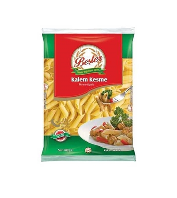 Buy Besler Kalem Kesme Penne Rigate 500gm Online at Best Price