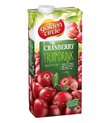 Buy Golden Circle Cranberry Fruit Drinks 1Ltr Online