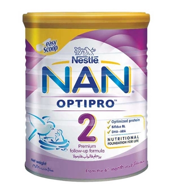 Buy Nestle NAN-2 900gm TIN Imported Online