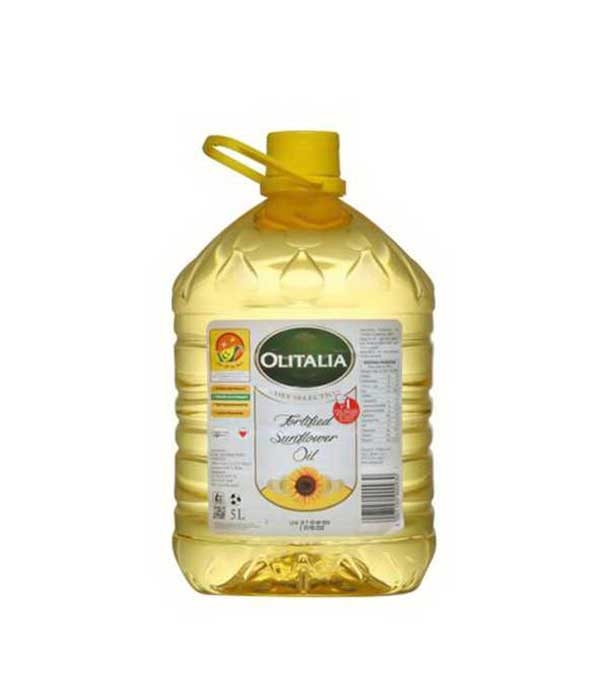 Buy Olitalia Sunflower Oil 5 Ltr  Online