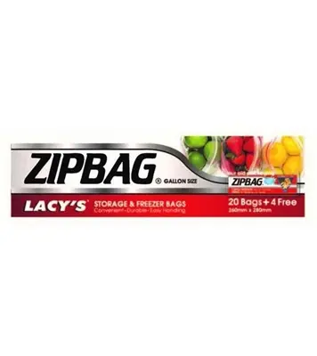Buy Lacys Zipbag 260*280mm 20bag Online