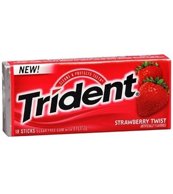 Buy Trident Gum Strawberry Twist 18 Stick USA online