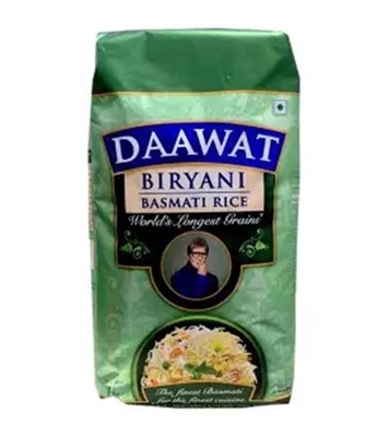 Buy Daawat Biryani Bashmati Rice 1kg Online at Best Price