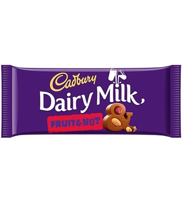 Buy Cadbury Fruit & Nut 110gm Online