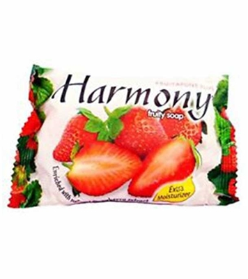 Buy Harmony Fruity Soap Strawbery 75gm online at Best Price