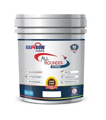Buy Rainbow All Round Exterior Emulsion Paint White 18 Liter Online 