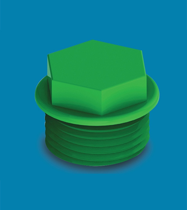 Buy RFL uPVC Thread Plug  Cap 1.25'' Green Online at Best Price