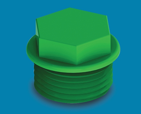 Buy RFL uPVC Thread Plug  Cap 2'' Green Online at Best Price