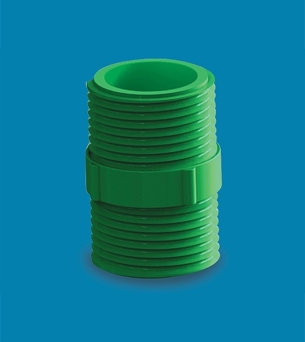 Buy RFL uPVC Thead Nipple 1.5" Green Online