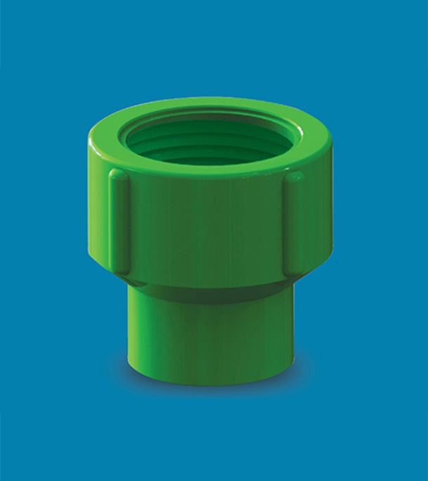 Buy RFL uPVC Thread R-Socket  1" X 3/4" Green Online 