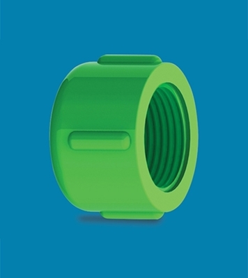 Buy RFL uPVC Thread End Cap 1.5" Green Online at Best Price