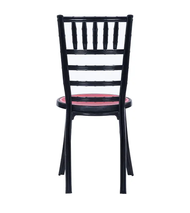 Buy Classic Art Chair Solid Black &  Red Online