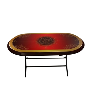 Buy Dining Table 6 Seat Elegant St/L Printed Legacy RW Online