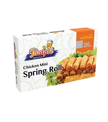 Buy Jhatpot Chicken Mini Spring Roll 200gm Online